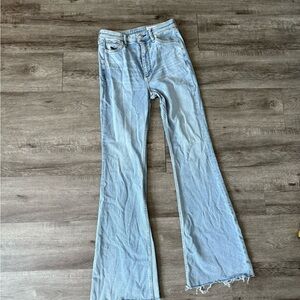 rag & bone Light Wash Flare Jeans#42